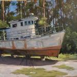 Waiting in Dry Dock 20 x 30 $10,000